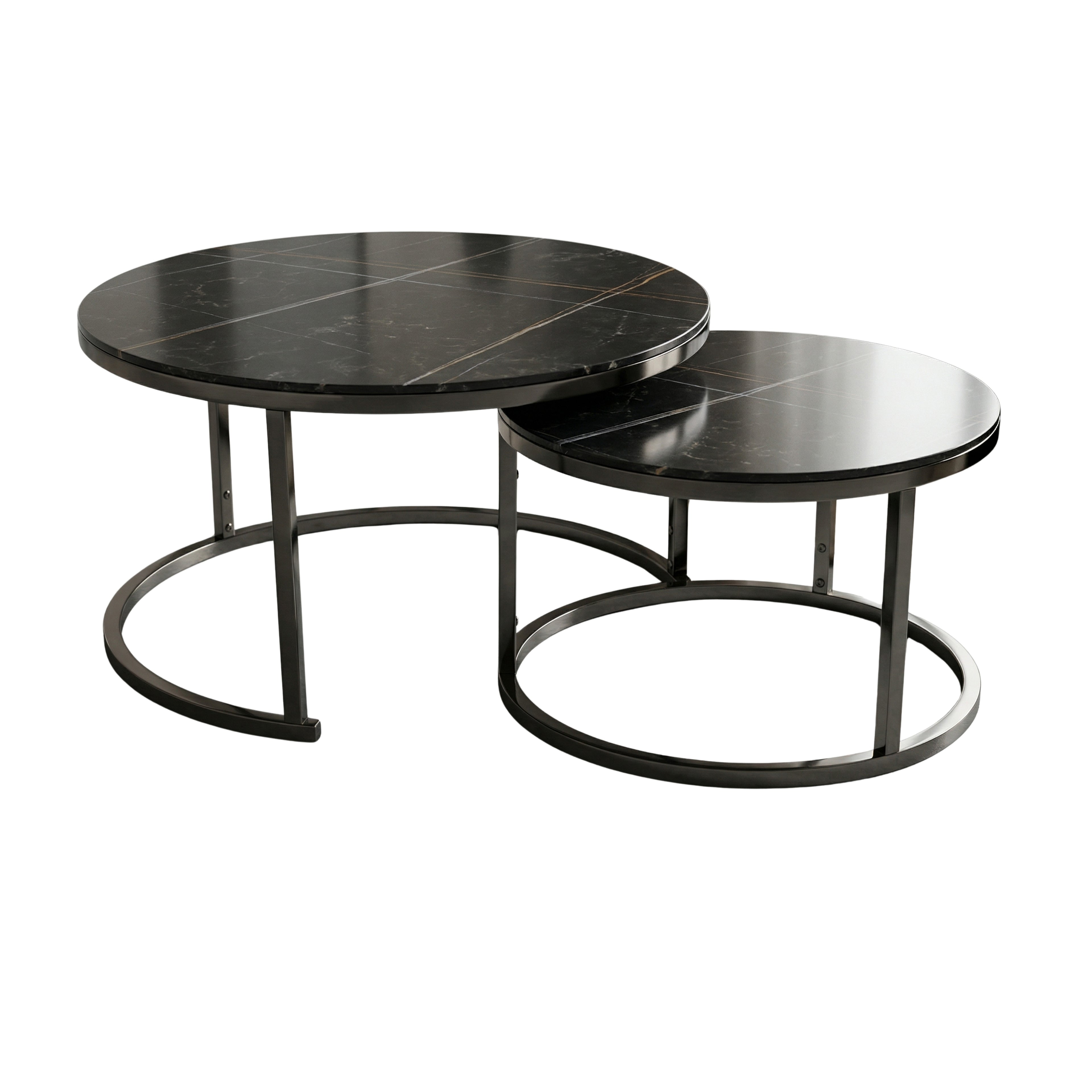Mesa de Centro Nido | Estructura Negra