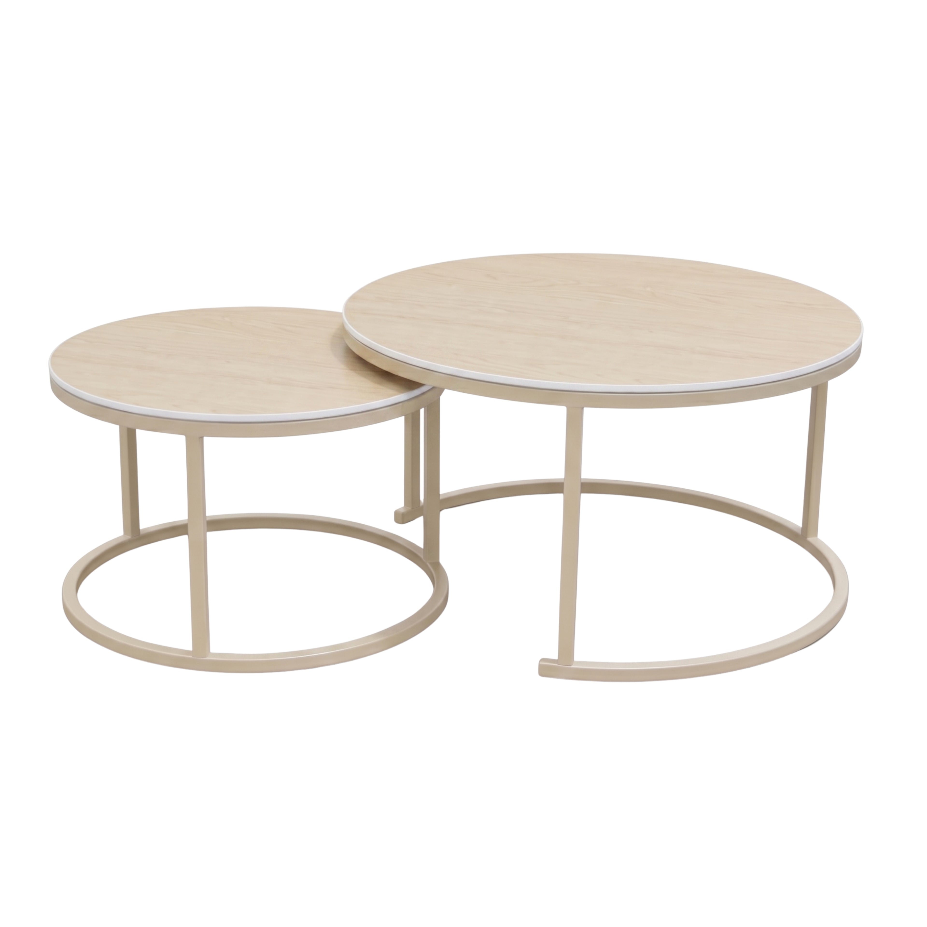Mesa de Centro Nido | Estructura Beige