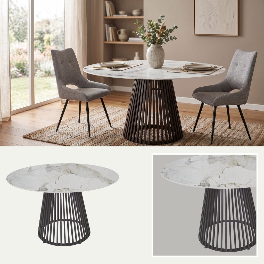 Mesa de Comedor Nilo | Estructura Negra