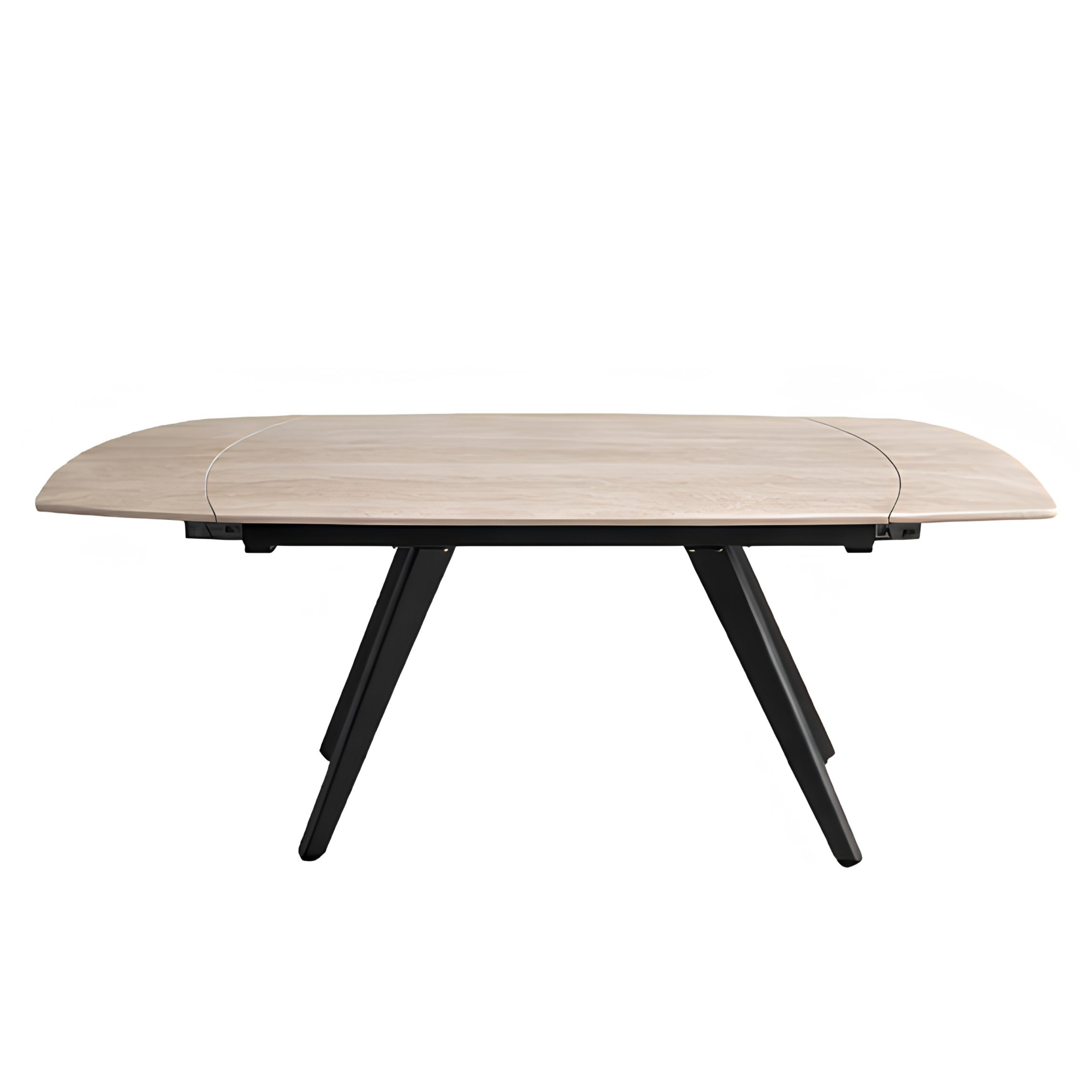 Mesa de Comedor Extensible Oporto | Estructura Negra