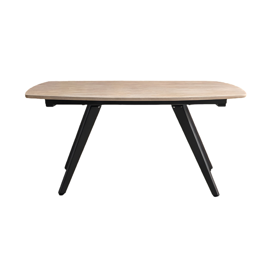 Mesa de Comedor Extensible Oporto | Estructura Negra