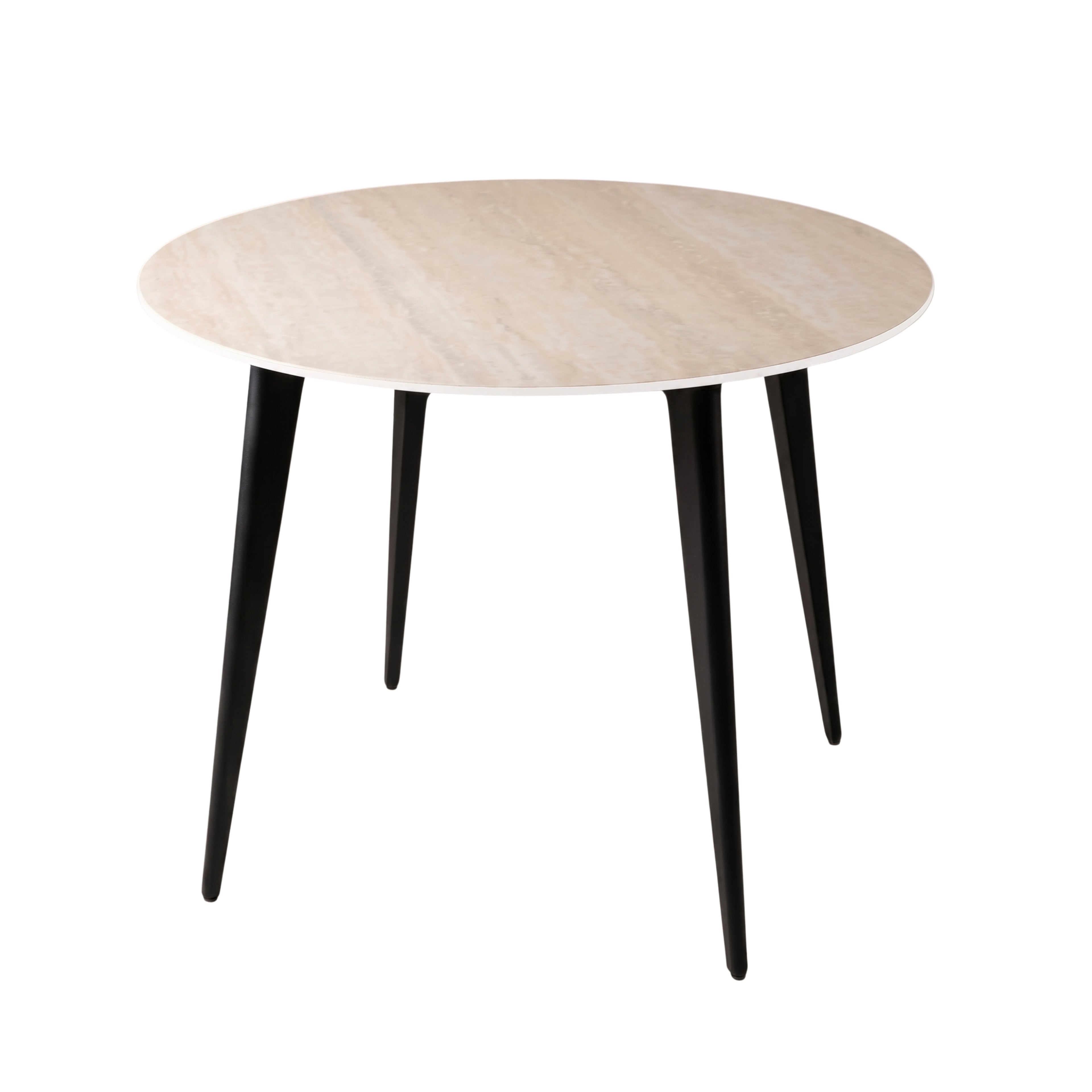 Mesa de Comedor Oslo | Estructura Negra