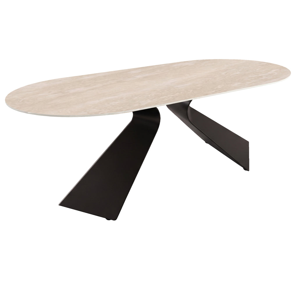 Mesa de Comedor Patagonia | Estructura Negra