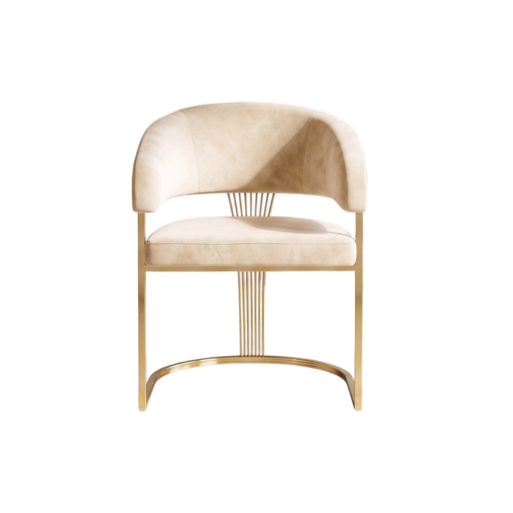 Silla Polo | Estructura Acero Oro