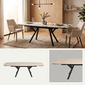 Mesa de Comedor Extensible Prisma | Estructura Negra