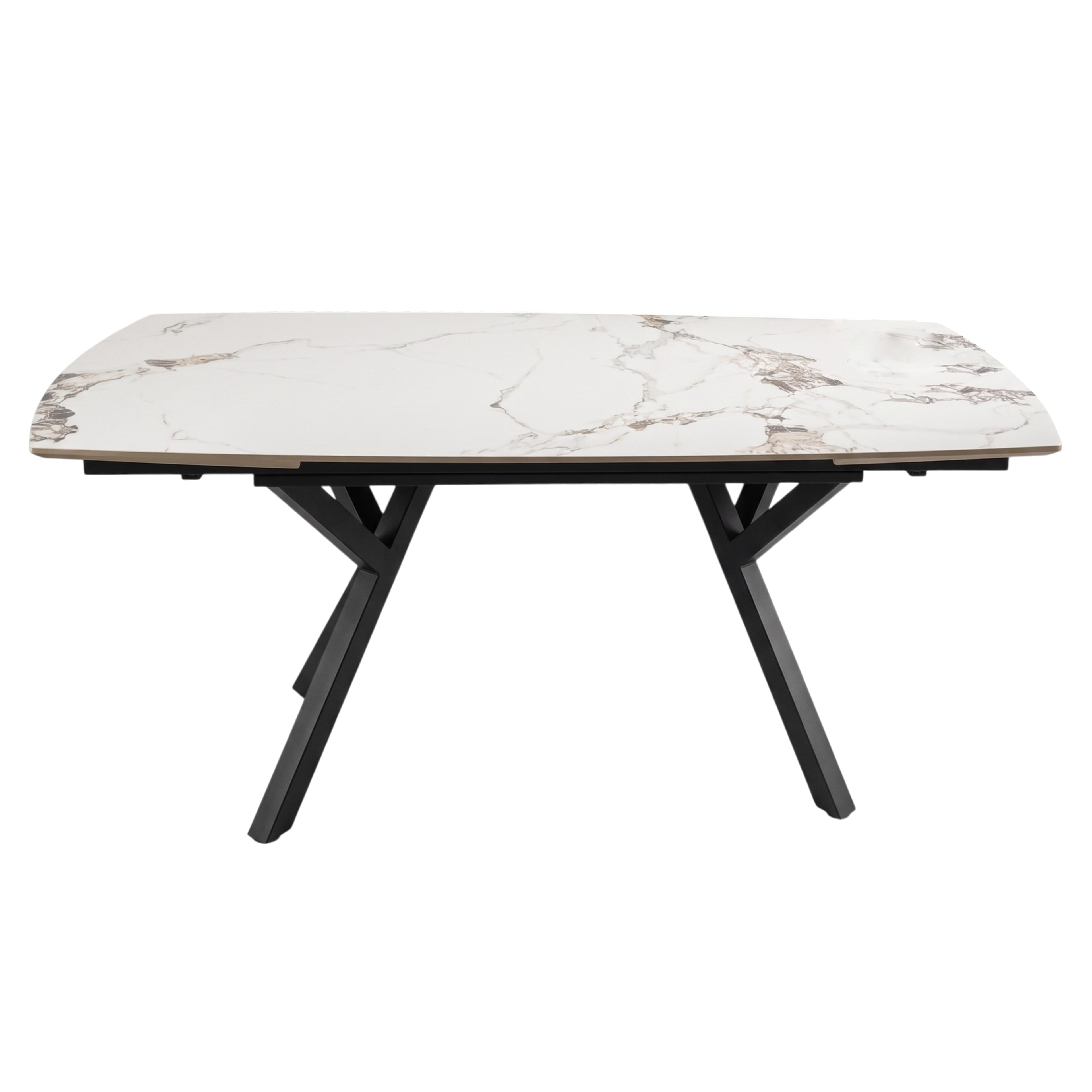 Mesa de Comedor Extensible Prisma | Estructura Negra