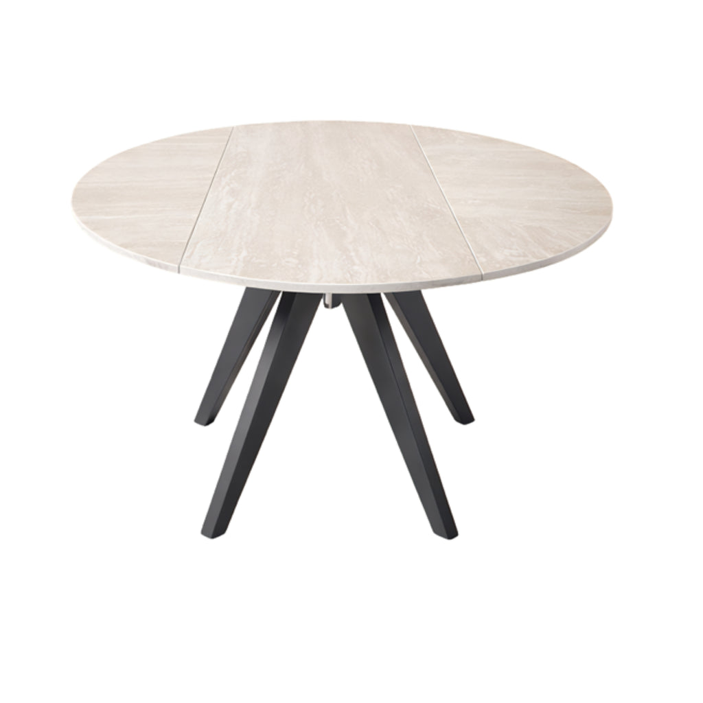 Mesa de Comedor Extensible Roma | Estructura Negra