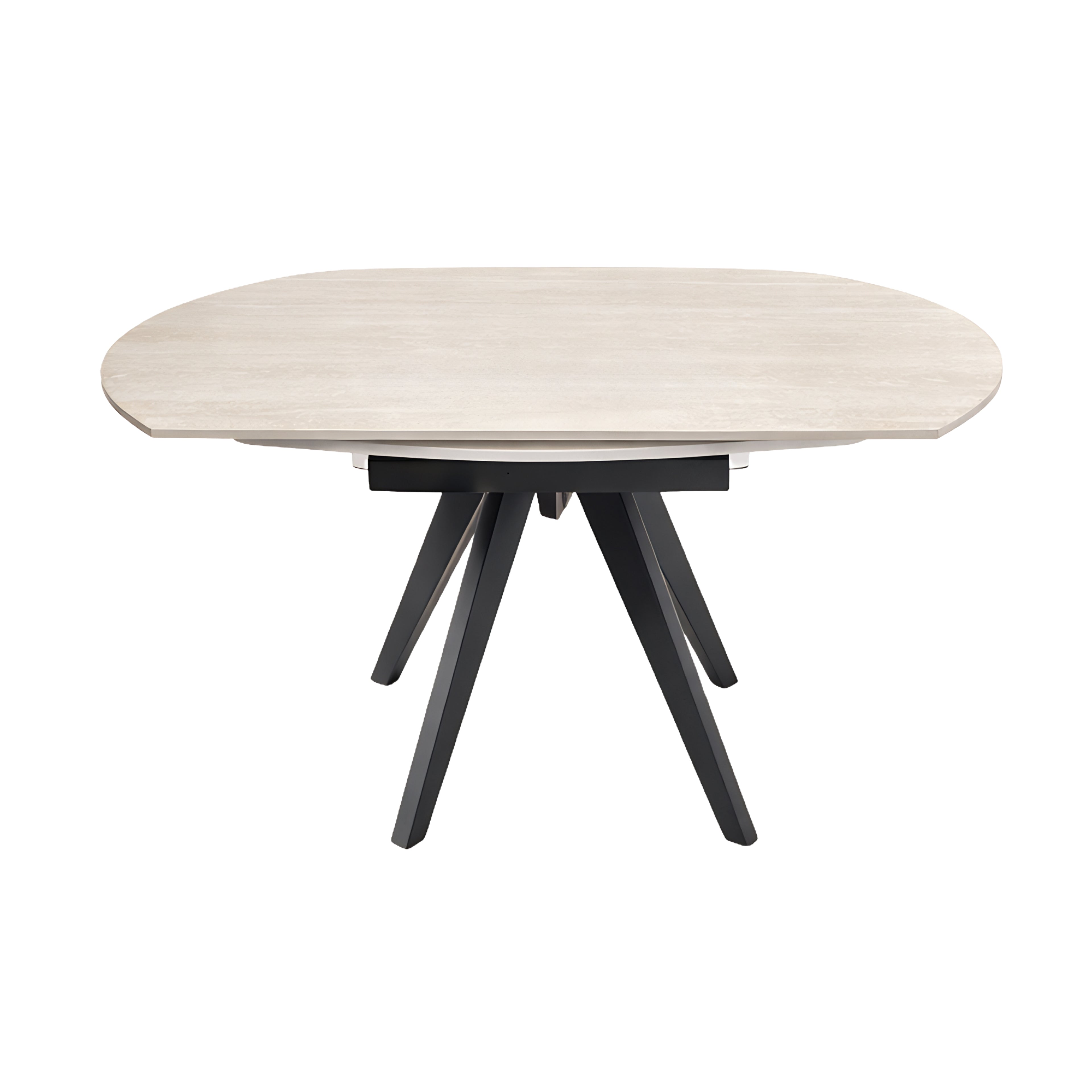 Mesa de Comedor Extensible Roma | Estructura Negra