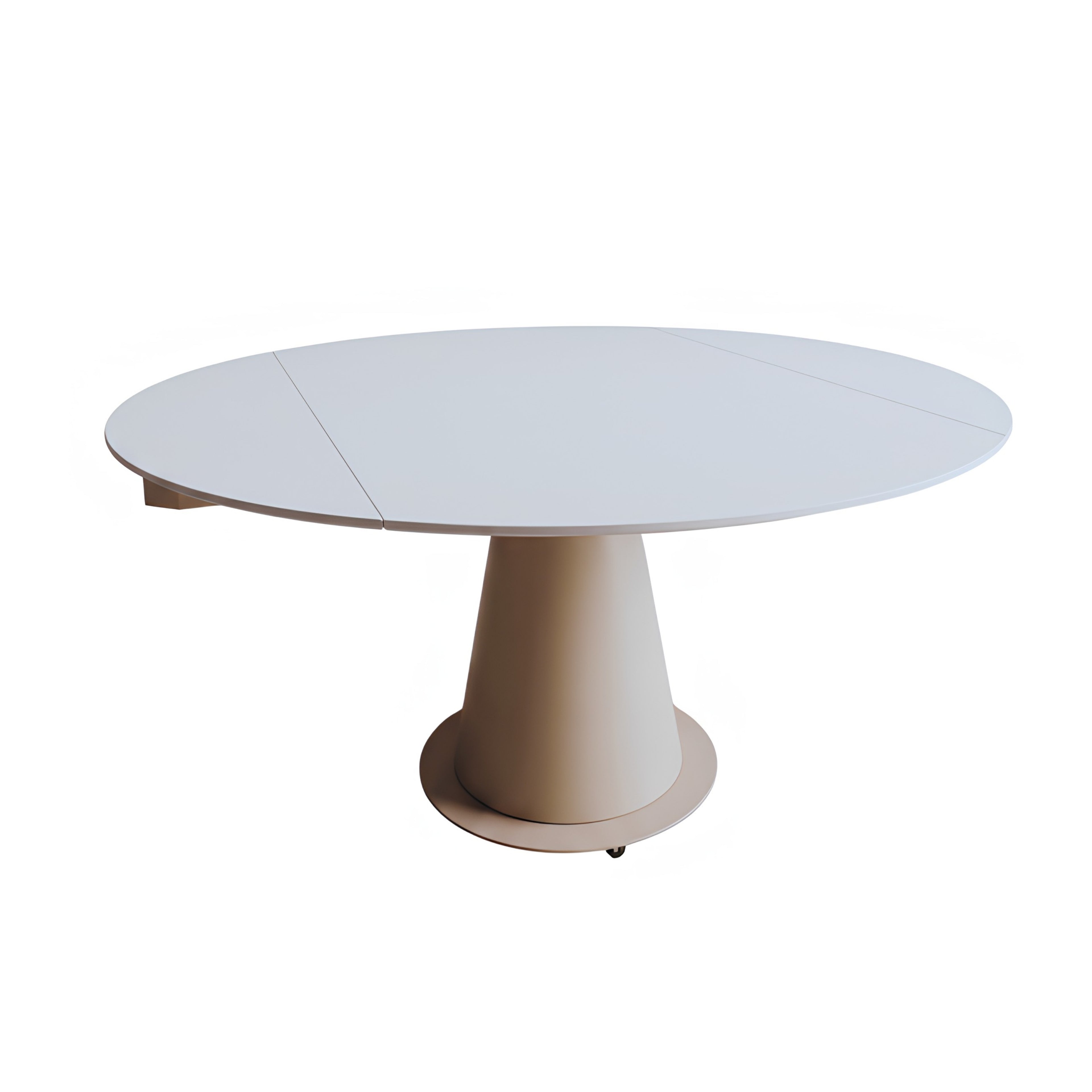 Mesa de Comedor Extensible Royal | Estructura Beige