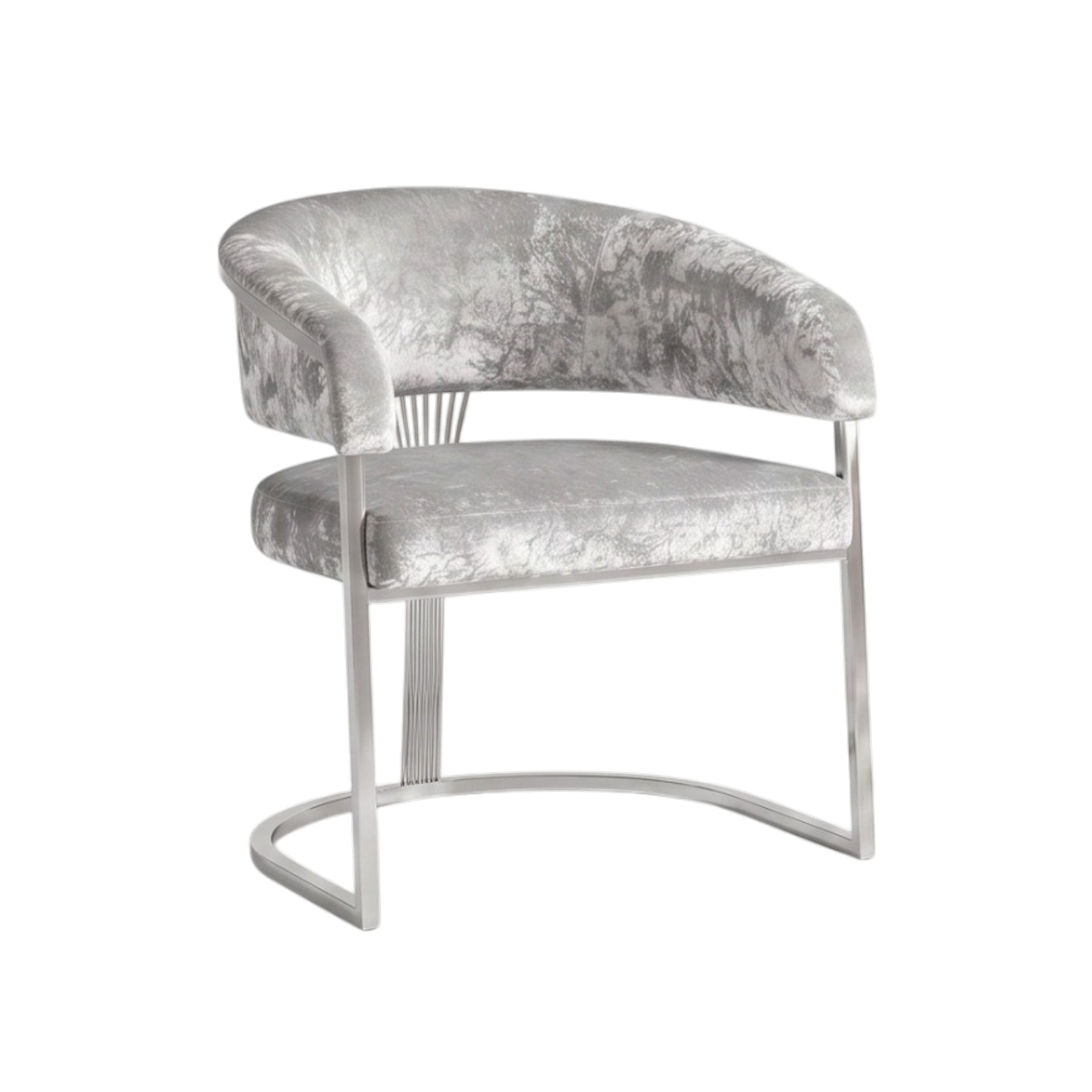 Silla Sena | Estructura Acero Oro - Cromo
