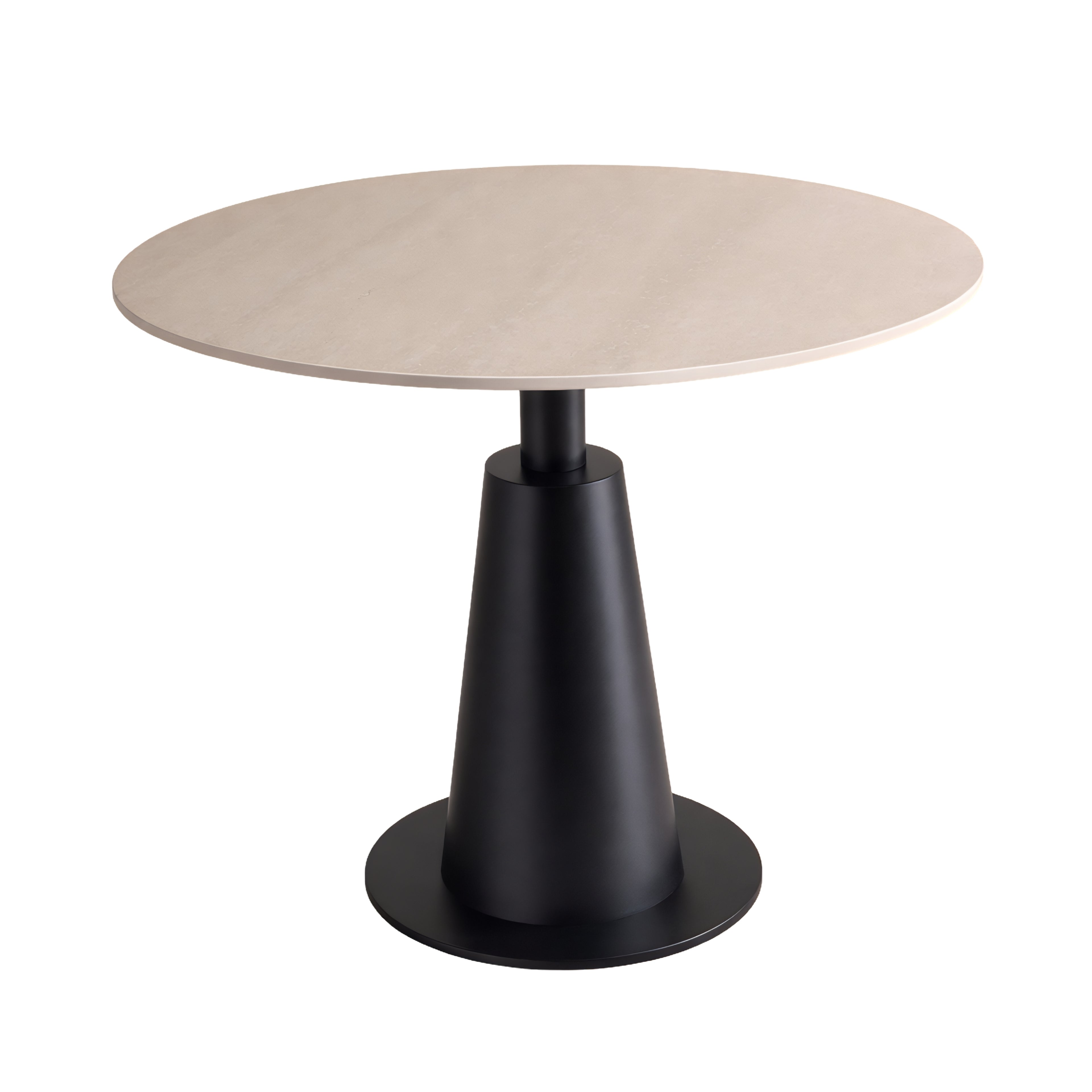 Mesa de Comedor Sevilla | Estructura Negra - Beige