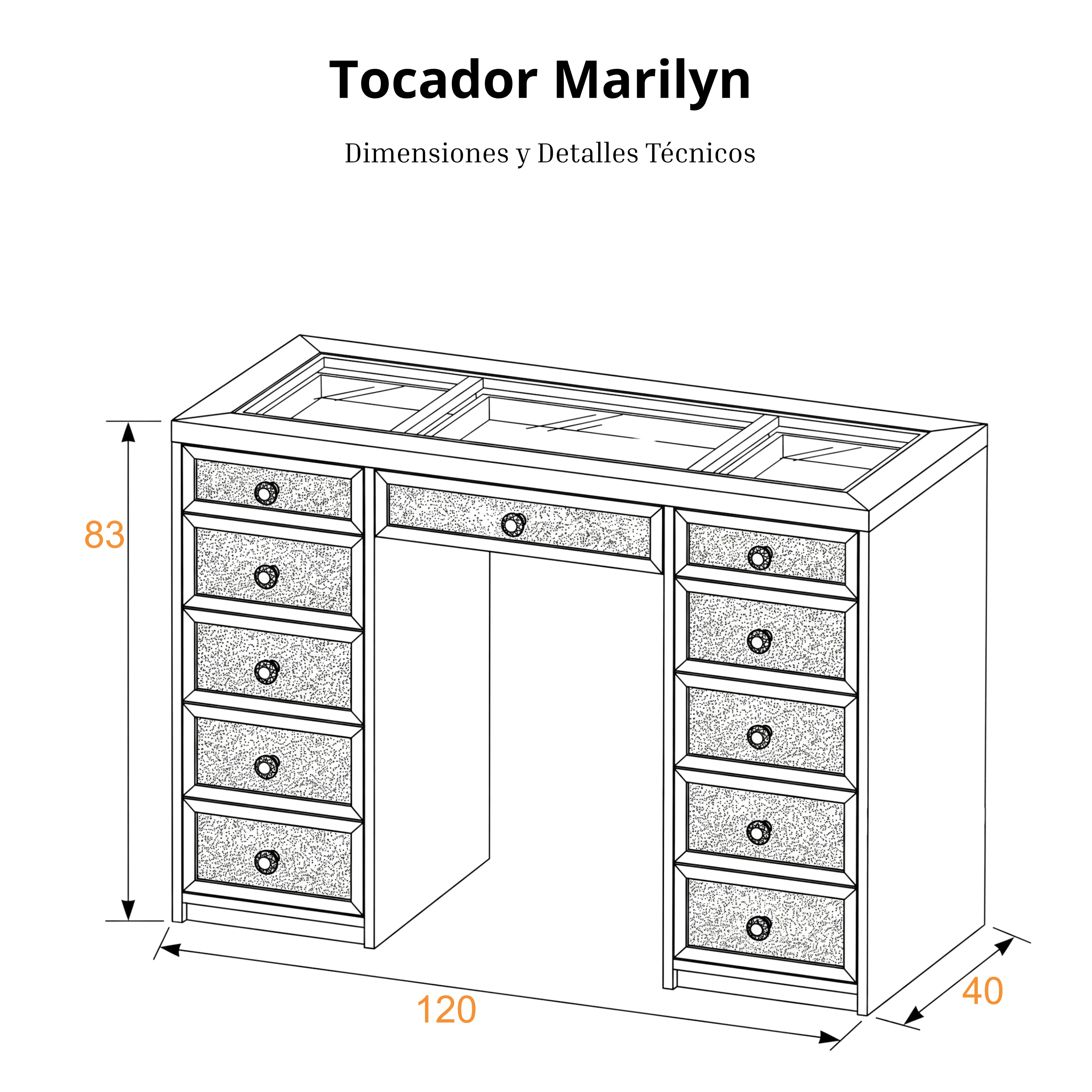 Marilyn | Tocador