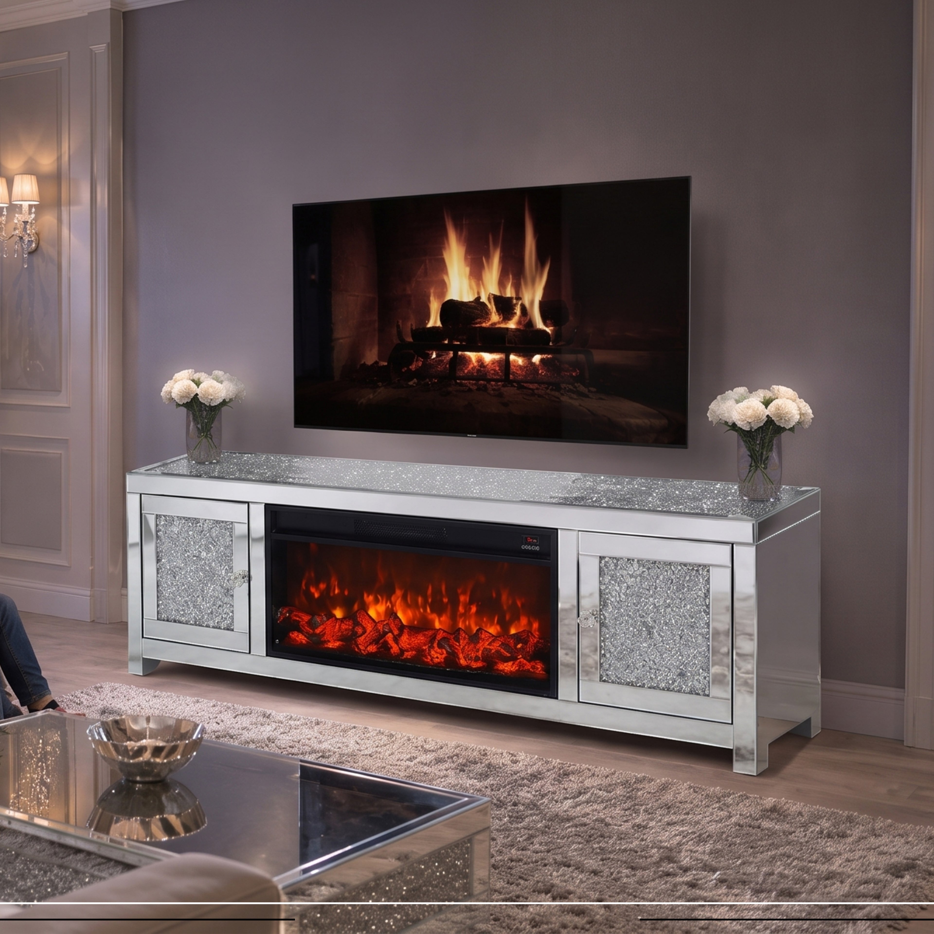Mueble TV Chimenea | Mueble de Salón