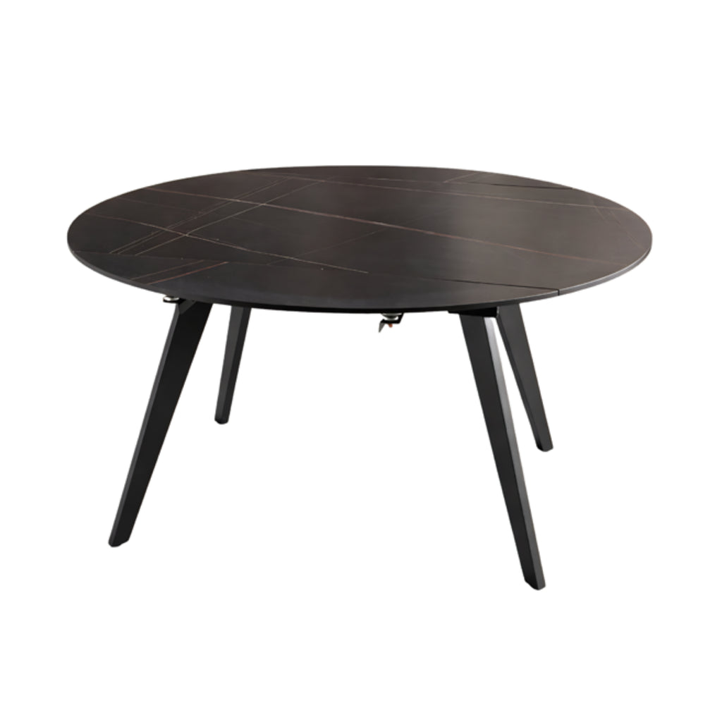 Mesa de Comedor Extensible Venecia | Estructura Negra