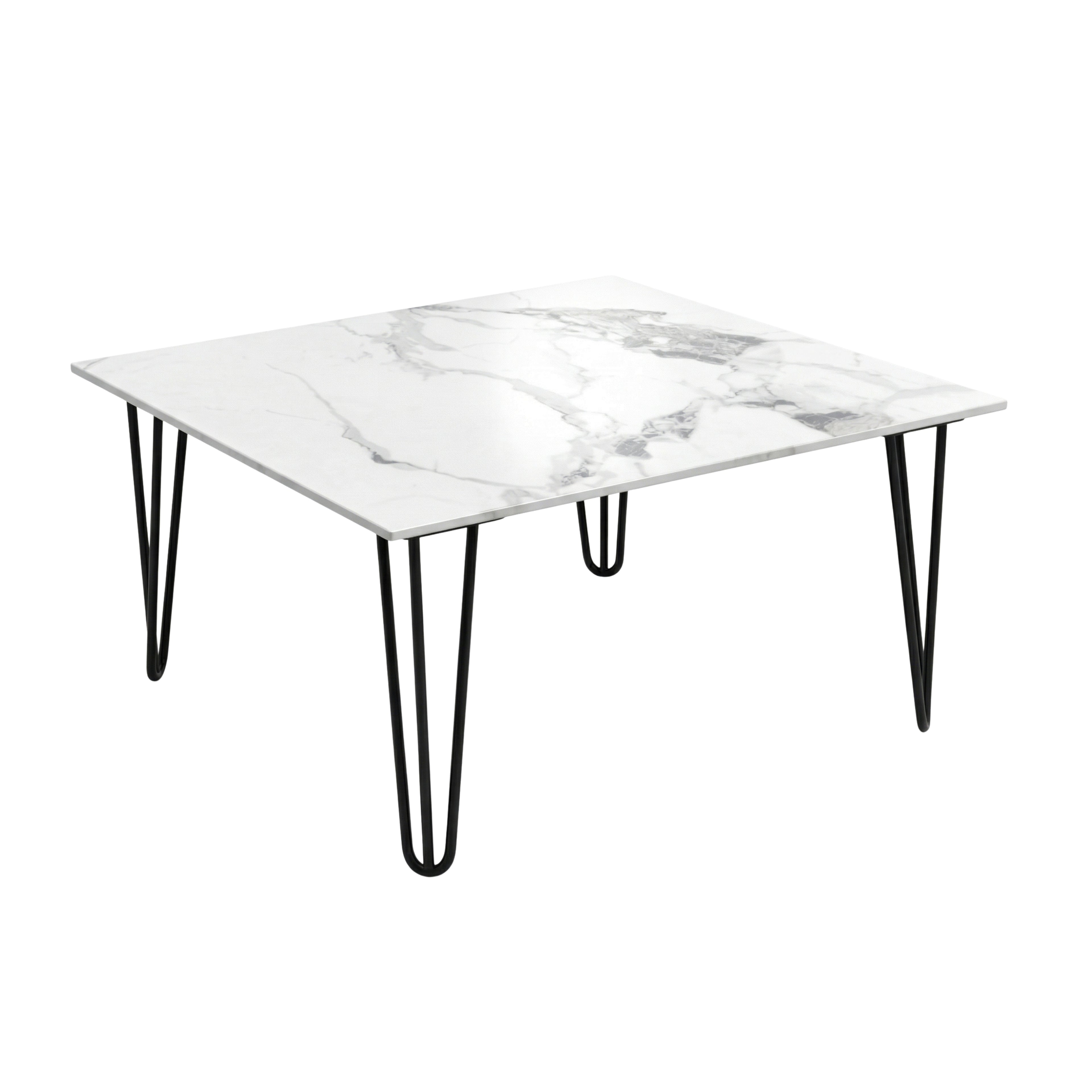 Mesa de Centro Vintaje | Estructura Negra